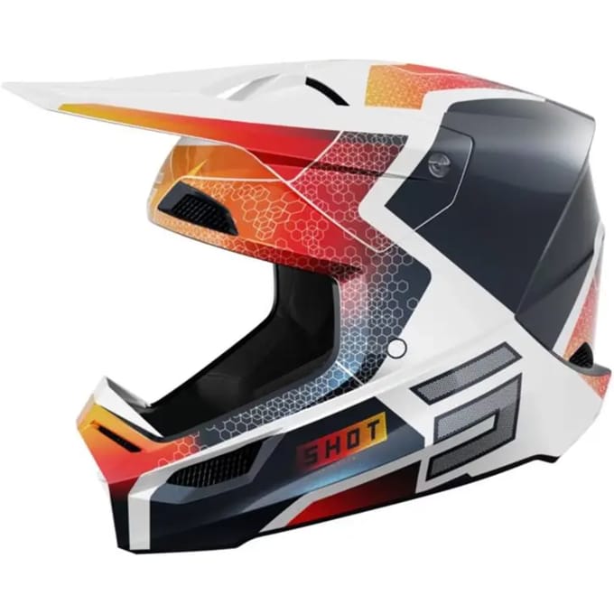 Motorhelm Shot Race Gear