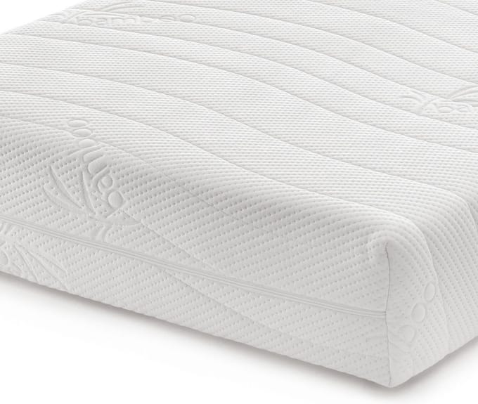 Bamboo pocketvering matras - pocketveer - 90x210cm (20cm dik)