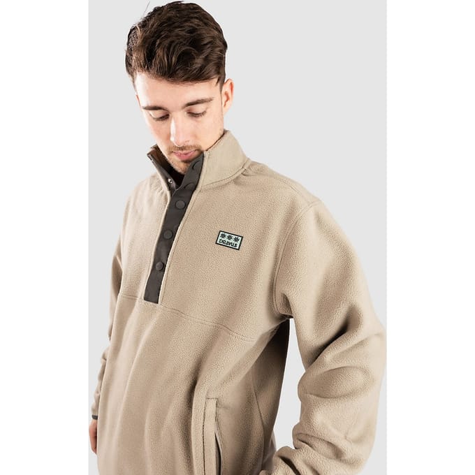 Dravus Echo Half-Zip Fleece Trui bruin