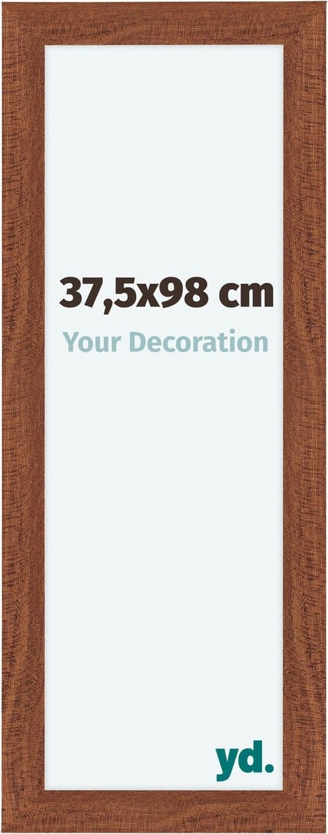 Your Decoration - Fotolijst 37,5x98 cm - MDF - Walnoot - Como