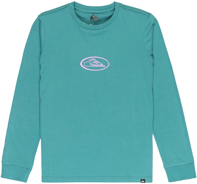 Quiksilver Evo Quik Rituals T-shirt Met Lange Mouwen Groen 16 Years Jongen