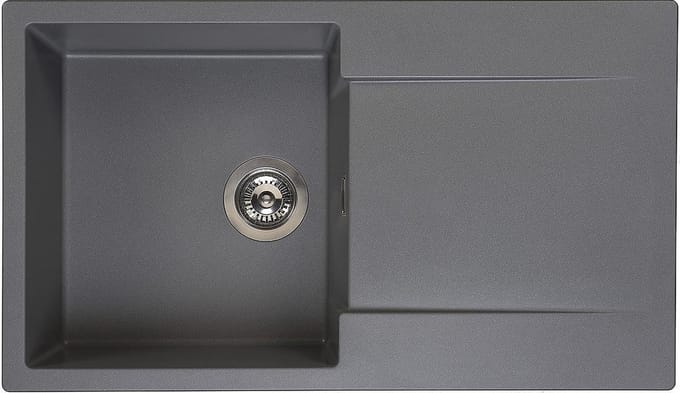 Reginox Amsterdam 10 spoelbak 86x50cm Grey Silvery R30936