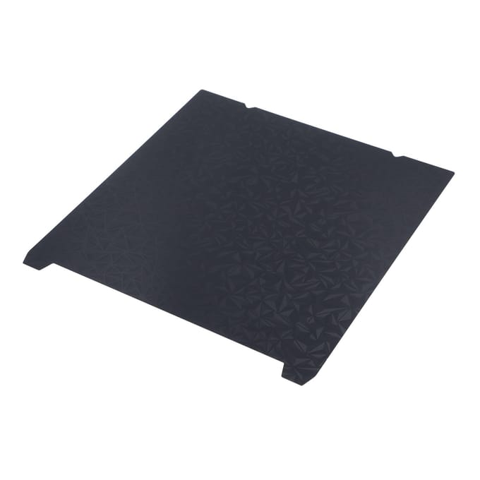 3D Printer Bouwplaat Getextureerd PEI Glad PEO Dubbelzijdig Printbed 310x315mm Flexibel Veerstaal black