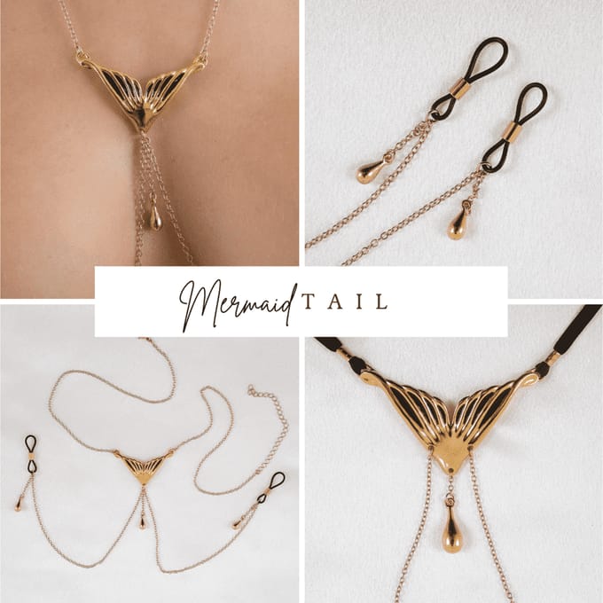 Sylvie Monthulé | Erotische Sieraden Set | Mermaid Tail 4 Maat 48