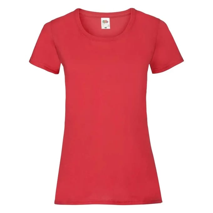 T-shirt dames Fruit of the Loom Valueweight