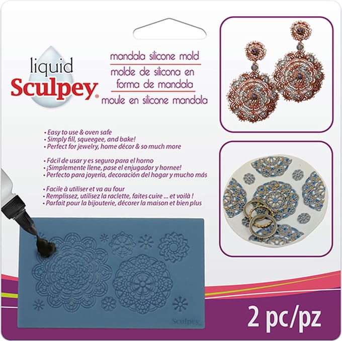 Boetseermal mandale - Sculpey