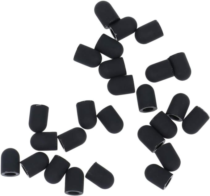 Reserve-eindkappen van rubber voor diverse toepassingen, 30 stuks, duurzaam en flexibel