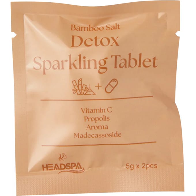 K-HeadSpa Bamboo Salt Detox Sparkling Tablet for showerhead 2st