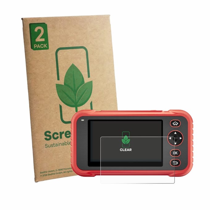 2 Stuks Screenprotector voor Launch CRP129E Plus - Hoogwaardige Beschermfolie transparant