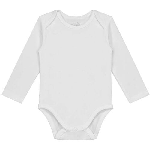 Prénatal basis romper White 74/80 unisex
