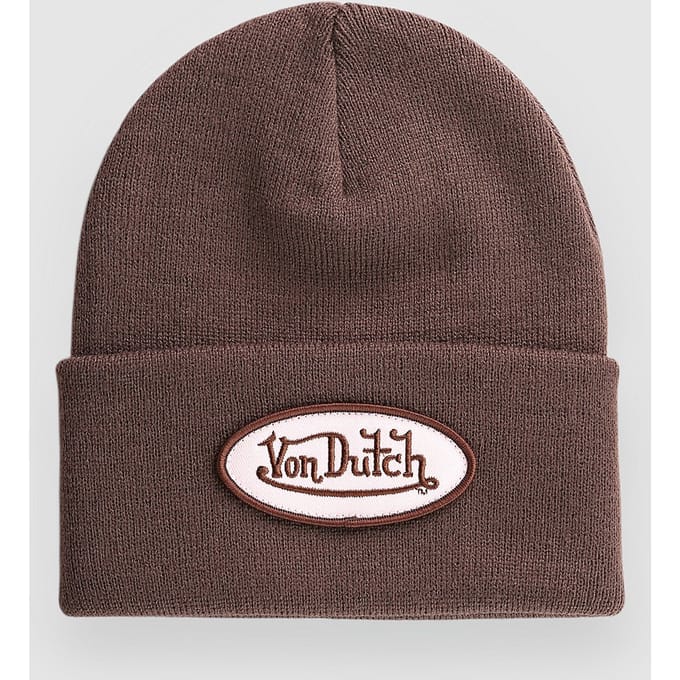 Von Dutch Patcher Cuff Muts bruin