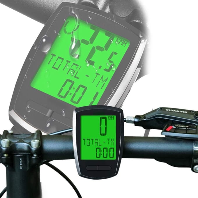 Kilometerteller Fiets - Snelheidsmeter - Fietscomputer Draadloos