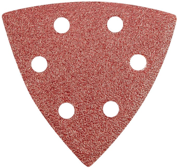 Schuurpapier DELTA K240 96x96x96mm, 5 stuks verpakking, Velcro