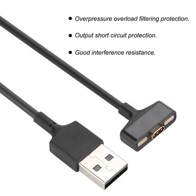 Câble USB Pour Montre Fitbit Ionic Remplacement Chargeur USB Câble de Charge Pour Fitbit Ionic gray