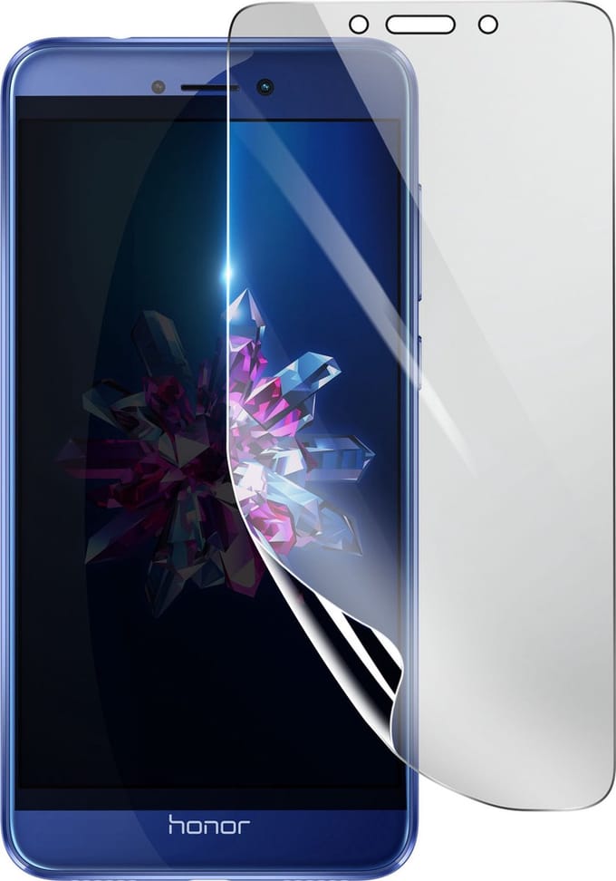 3mk, Geschikt voor Honor 8 Pro, Schokbestendige Hydrogel Screenprotector, Transparant