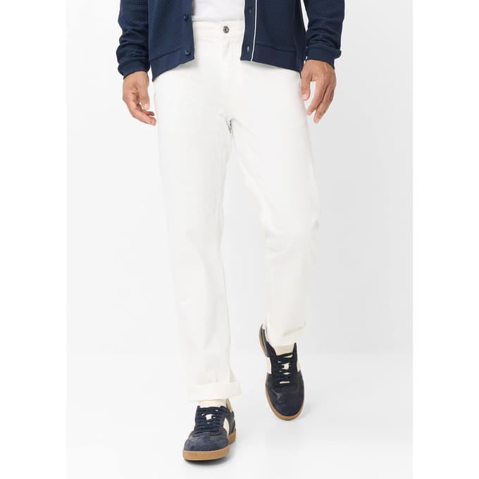 Brax Heren Jeans  Style COOPER, wit, maat 44/36
