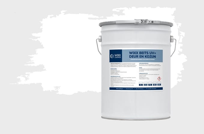 Wixx Deur en Kozijn Beits UV+ - 5L - Wit