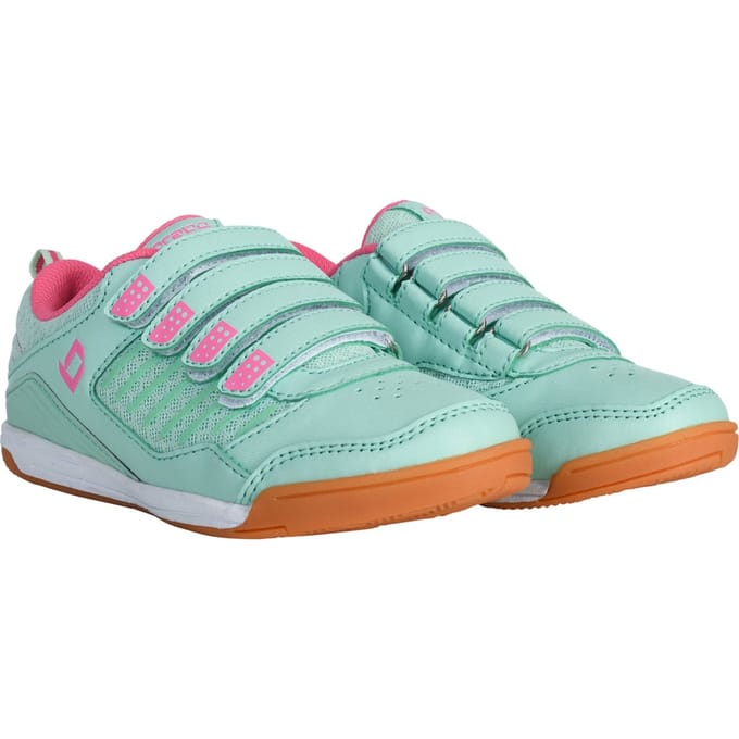 Brabo - Maat 30 - Velcro Indoor Hockeyschoenen Kinderen - Light Green