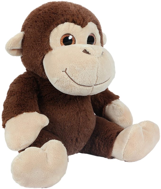 PIA Soft Toys - Pluche Knuffeldier Aap - 28 cm