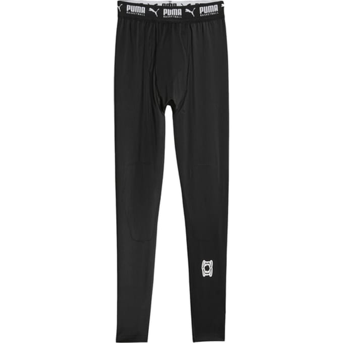 Puma Hoops Team Full Tights Ondergoed Strak Zwart K001