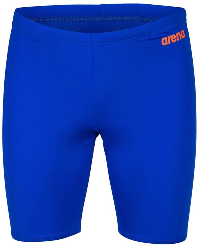 Arena Heren Zwemjammer Team Solid Neonblauw Team Oranje