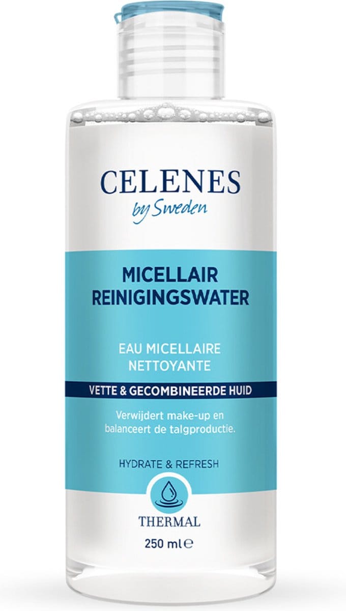Celenes Thermal Micellair Reinigingswater Vettige / Combinatie Huid 250 ml