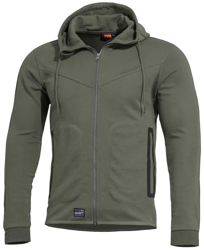 Pentagon Pentathlon 2.0 Sweatshirt Met Rits Groen XL Man