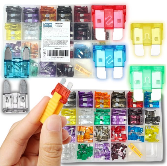 Becke - Autoverzekeringen Set - Mini Maxi - 242 Stuks - Universeel