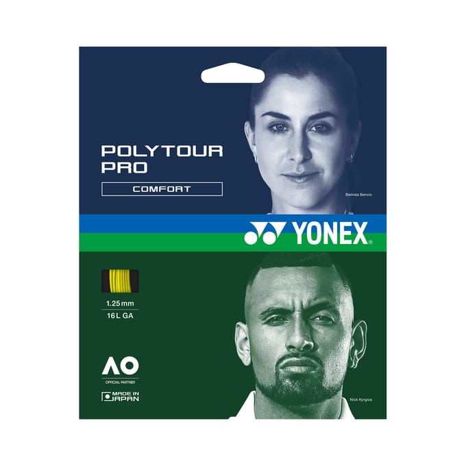Yonex Pro Poly Tour Pro Set Snaren 12m-Geel