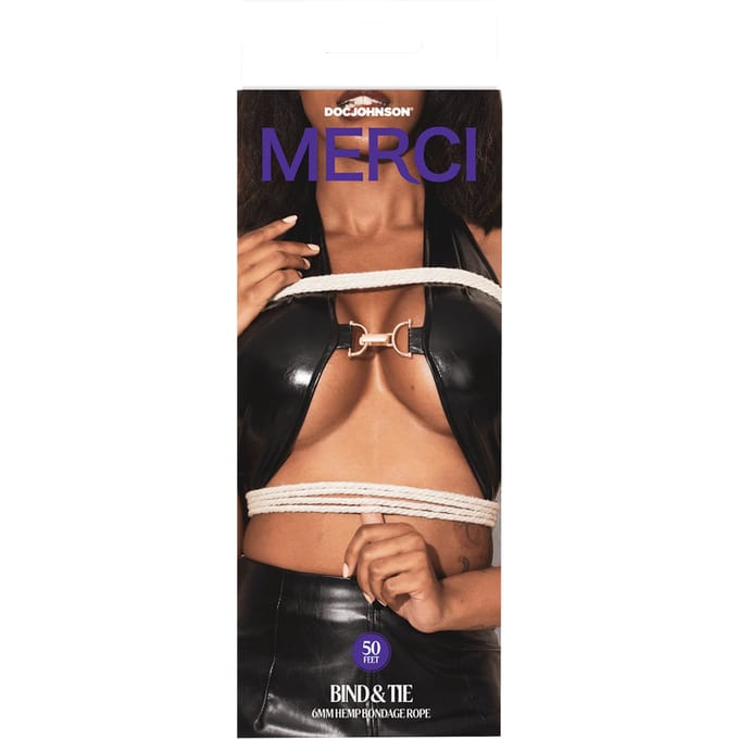 Bind en Tie - 6mm Jute Bondage Touw - 50 ft - Natuurlijk