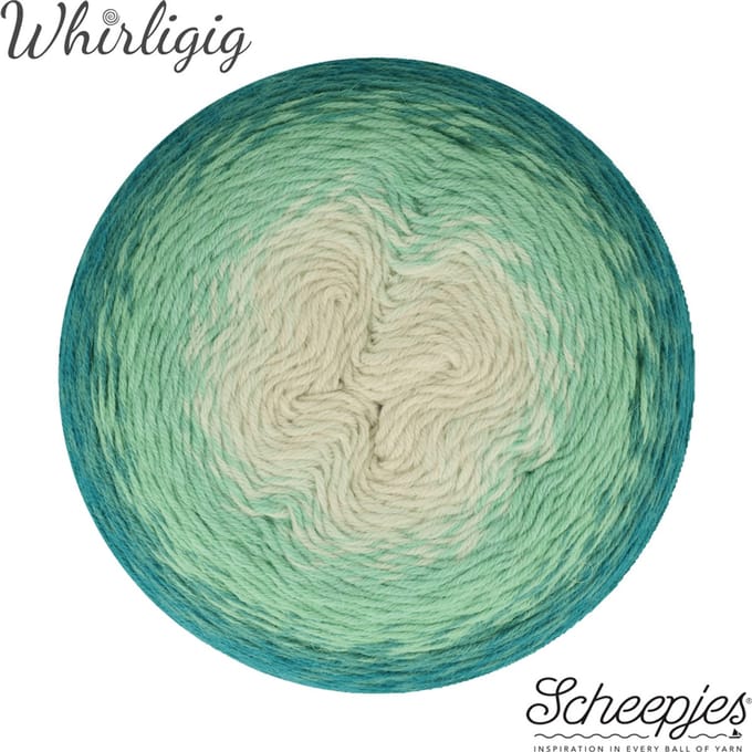 Scheepjes Whirligig 450 gr - 214 Sapphire to jade