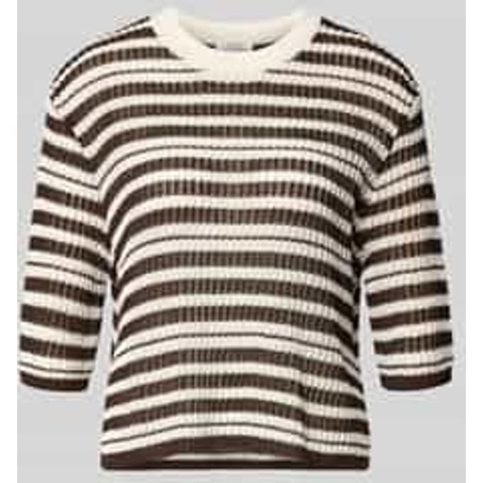 Gebreid shirt met 3/4-mouw model 'Punny'