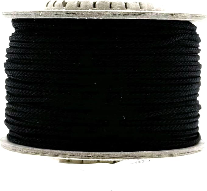 Microcord 1.4MM Zwart - 40 mtr