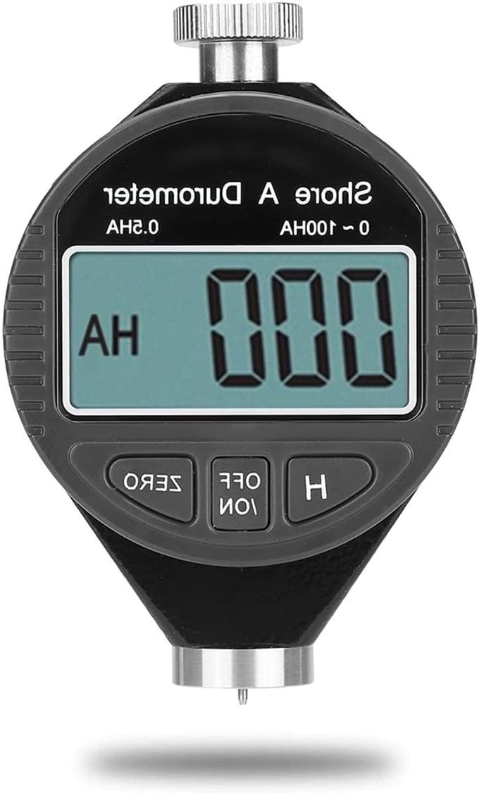Digitale Hardheidstestmeter voor Rubber - LCD Display Durometer Shore met Nauwkeurige Metingen en Compact Ontwerp