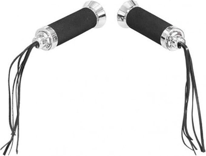 HANDVAT SET LEER SCOOTER FRANJE