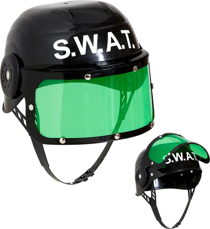 Plastic S.W.A.T. Helm