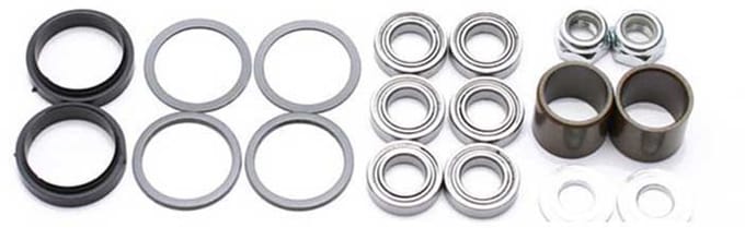 Ht Nano-s Pedaal Revisieset Zilver