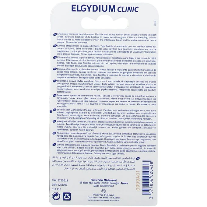 Elgydium Clinic Monocompact Red