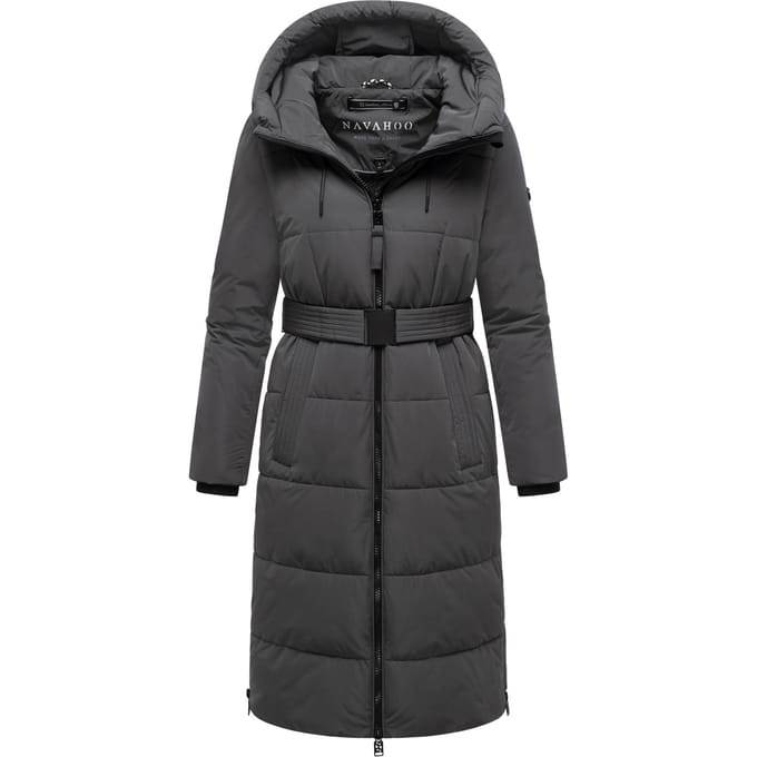 Navahoo dames gewatteerde jas Herbstnebel – elegant, warm & functioneel