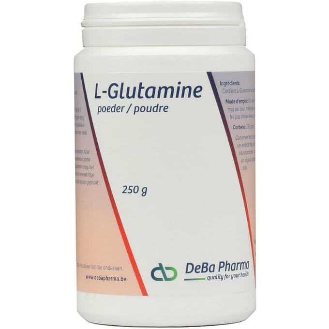 DeBa Pharma L-Glutamine Oplosbaar Poeder 250