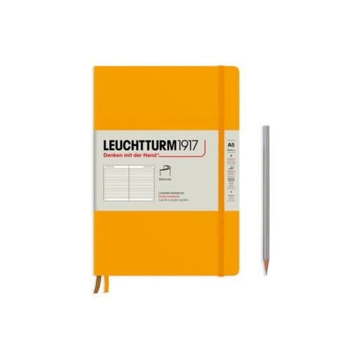 Leuchtturm1917 notitieboekje softcover medium a5 gelinieerd rising sun