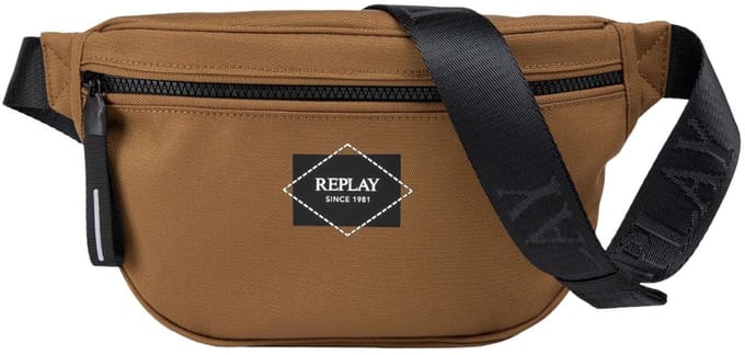 REPLAY schoudertas Crossbody Bag Butter Nut bruine
