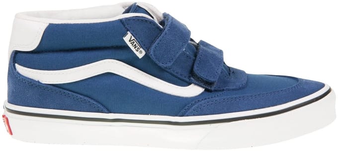 Vans - maat 31- Brooklyn Mid V SUEDE/CANVAS TRUE NAVY Unisex Sneakers - True Navy