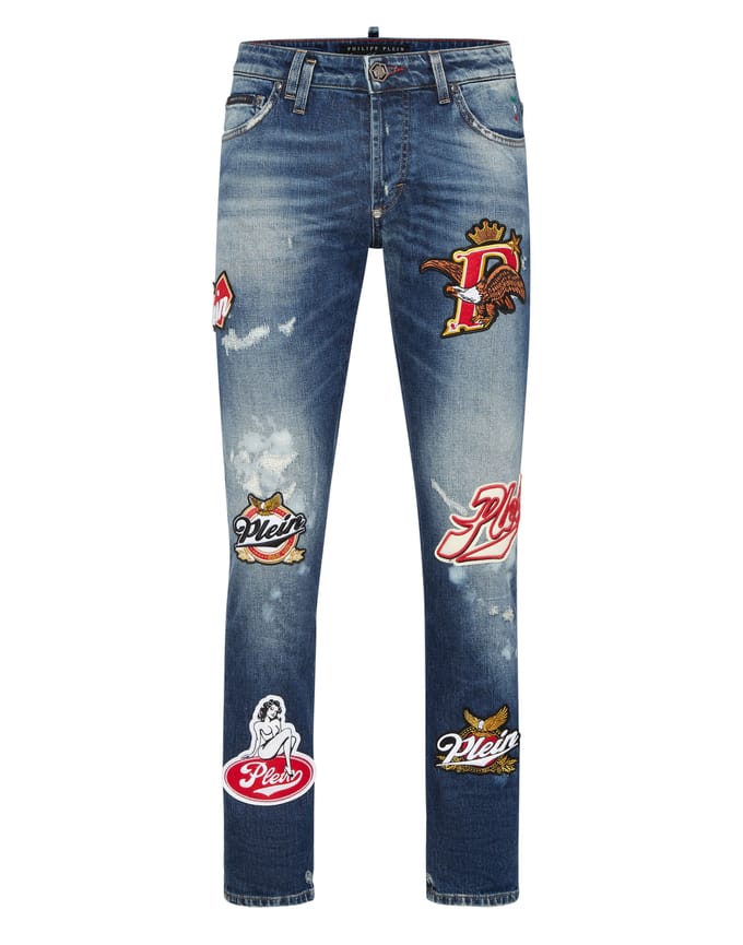 Super Straight Cut Jeans Plein Beers