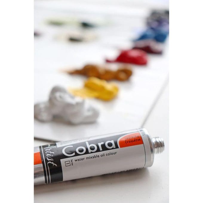 Olieverf - Starterset - Watervermengbaar - Cobra Study - 12x20ml
