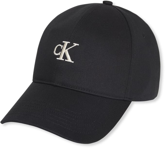 Calvin Klein Monogram Embroidery Baseball Cap