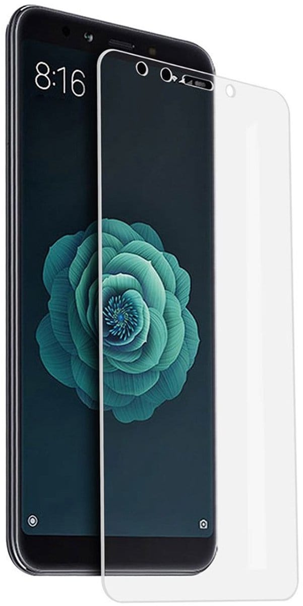 Muvit Xiaomi Mi A2 Gehard Glazen Schermbeschermer Transparant