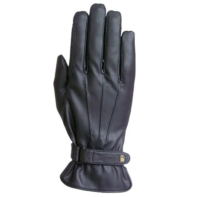 Roeckl - Weymouth Winter - Zwart Stonewashed - Maat 6