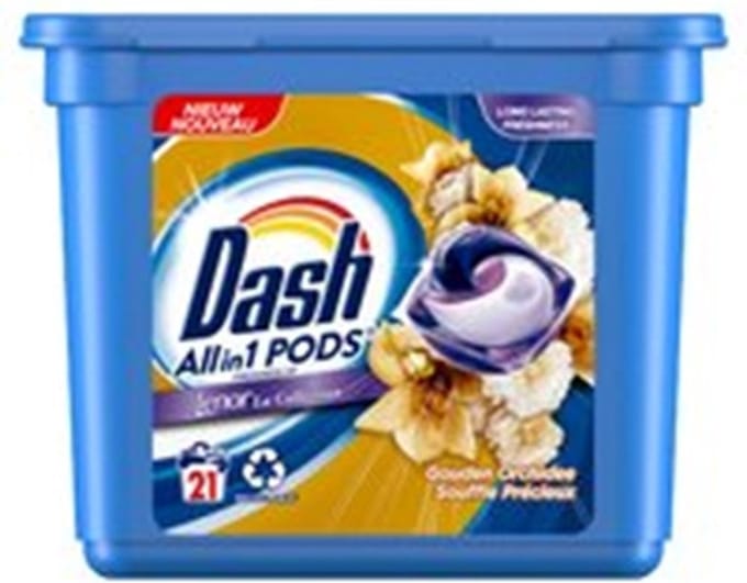 All in 1 Pods Dash Gouden Orchidee 3x 21= 63 wasbeurten