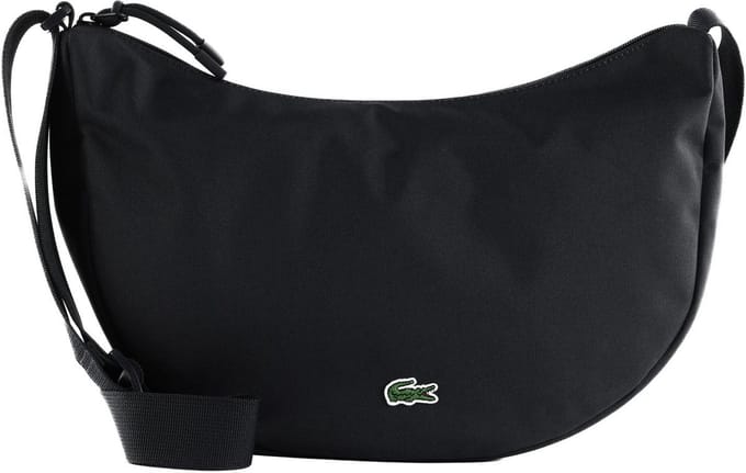 LACOSTE schoudertas Neocroc Moon Bag Noir zwart
